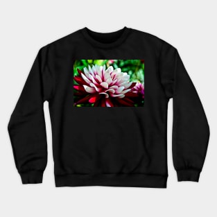 Dahlia Flower Crewneck Sweatshirt